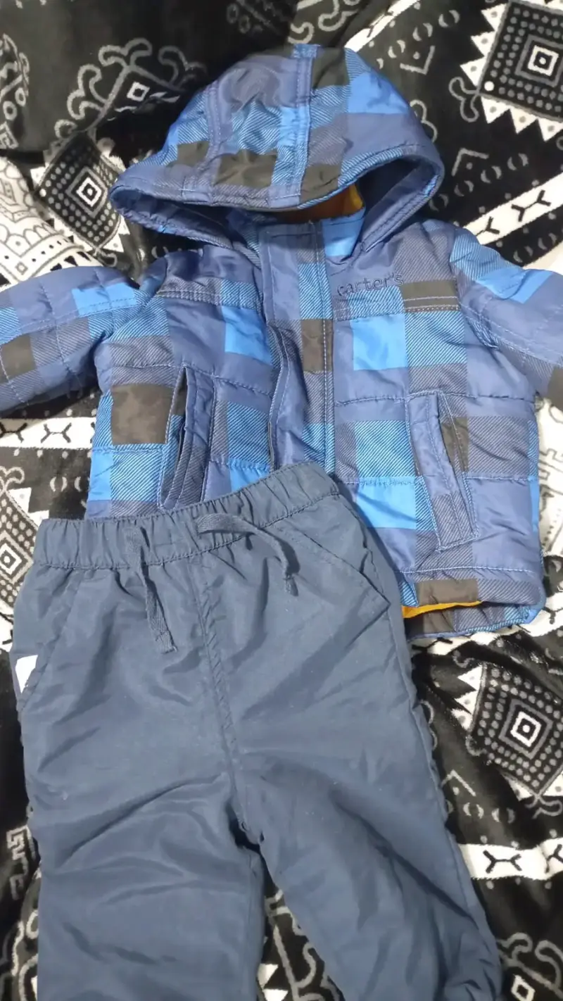 Conjunto de invierno para niño Carter's azul