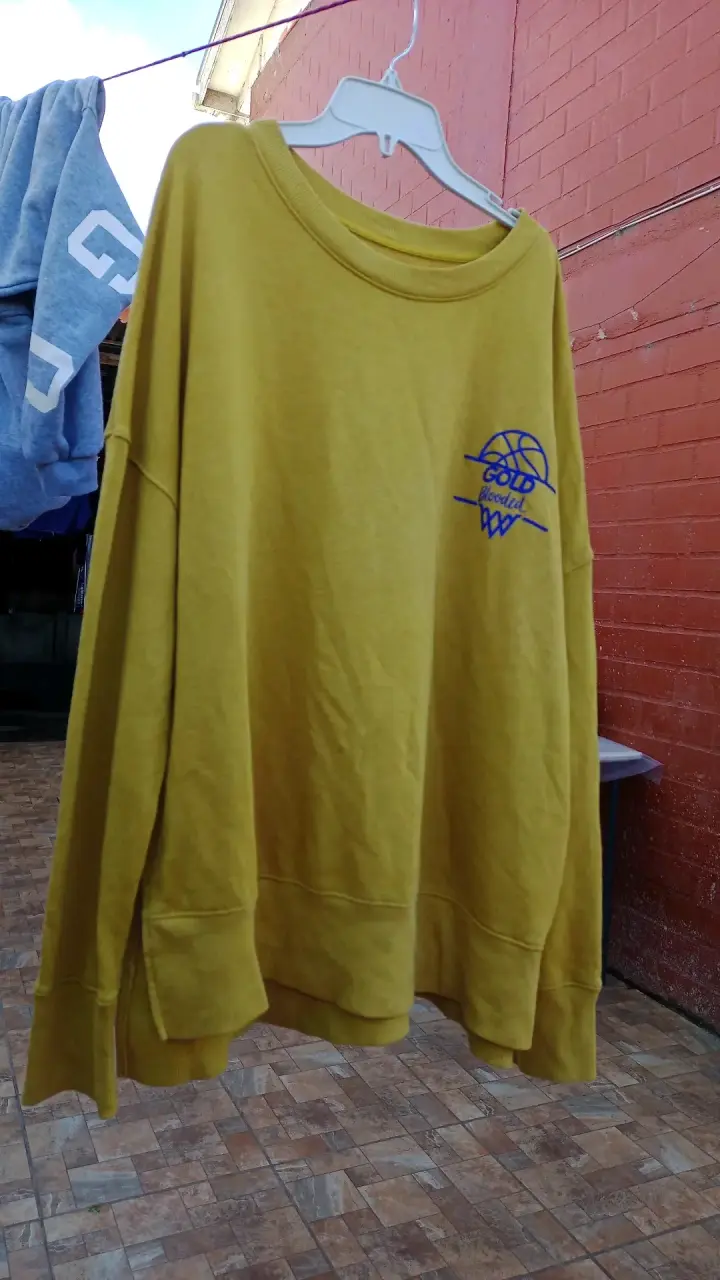 Polerón amarillo estilo Golden State Warriors - 2