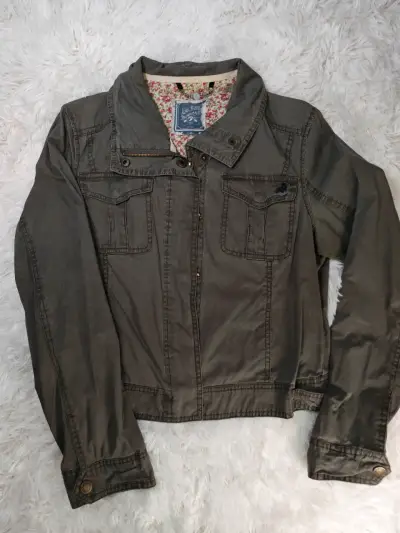 Chaqueta de mezclilla negra Americanino talla S - miniatura 3