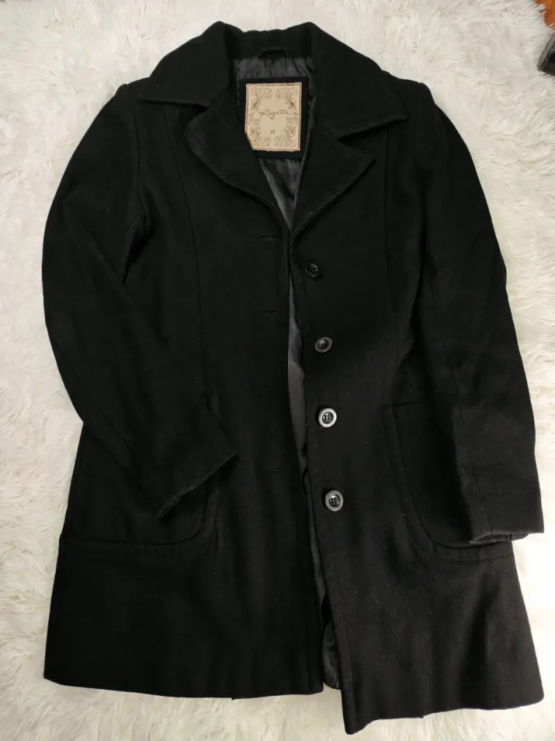 Chaqueta de mezclilla negra Americanino talla S - 5