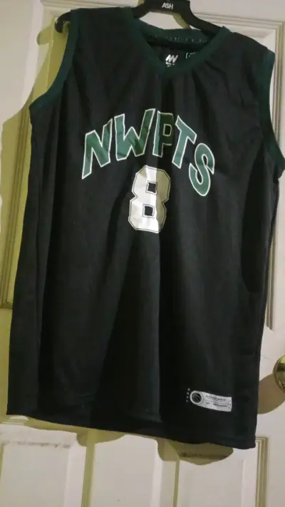 Camiseta deportiva NWPTS negra talla XL - miniatura 1
