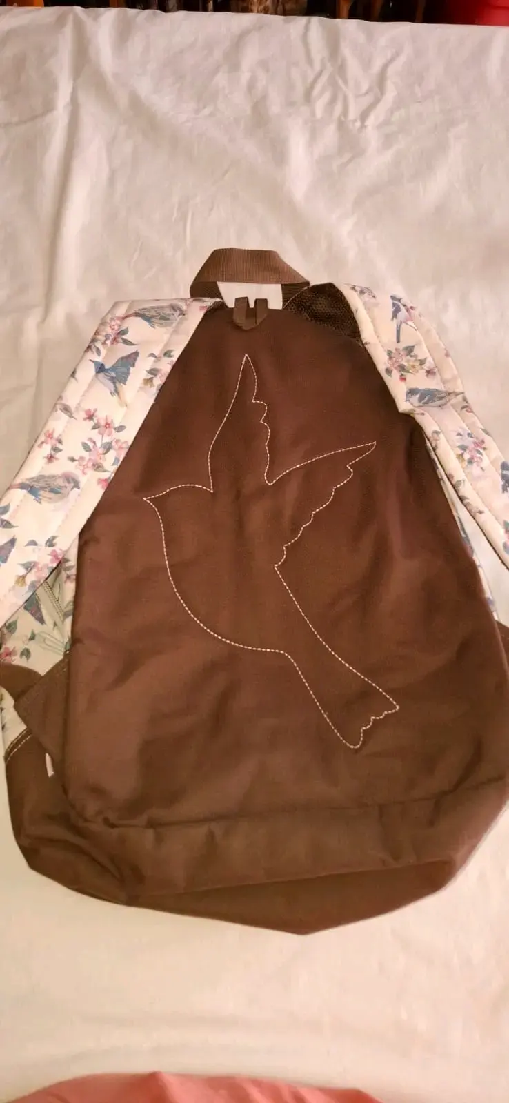 Mochila Head con diseño de pájaros y flores - 2