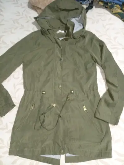 Parka verde con capucha Wados para mujer - miniatura 1