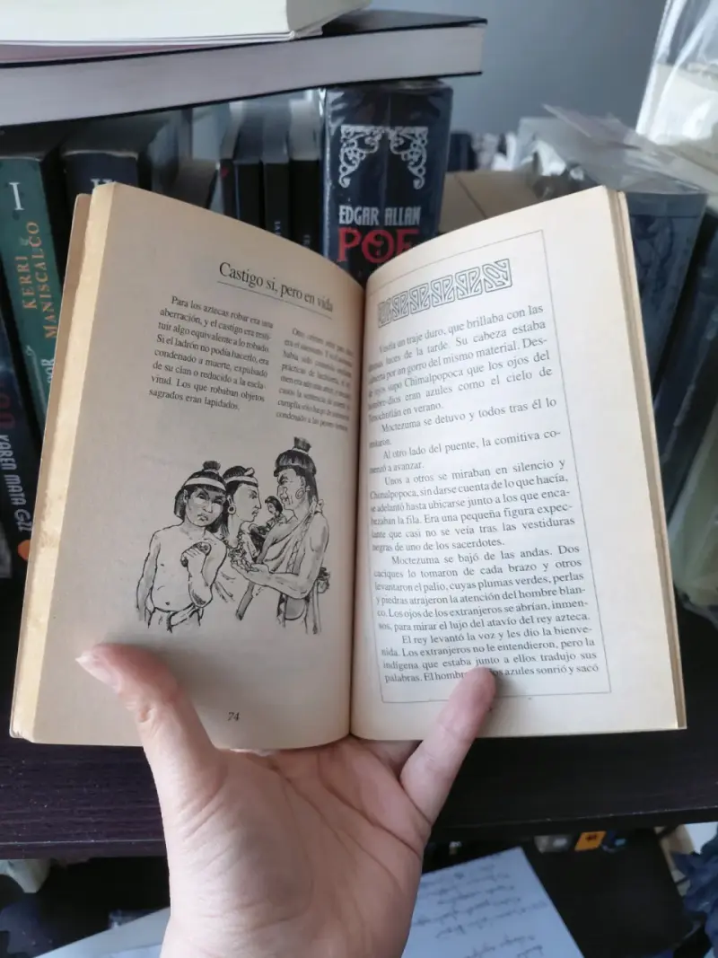 Libro 'Un día en la vida de Chimalpopoca' de Jacqueline Balcells y Ana María Güiraldes - 2