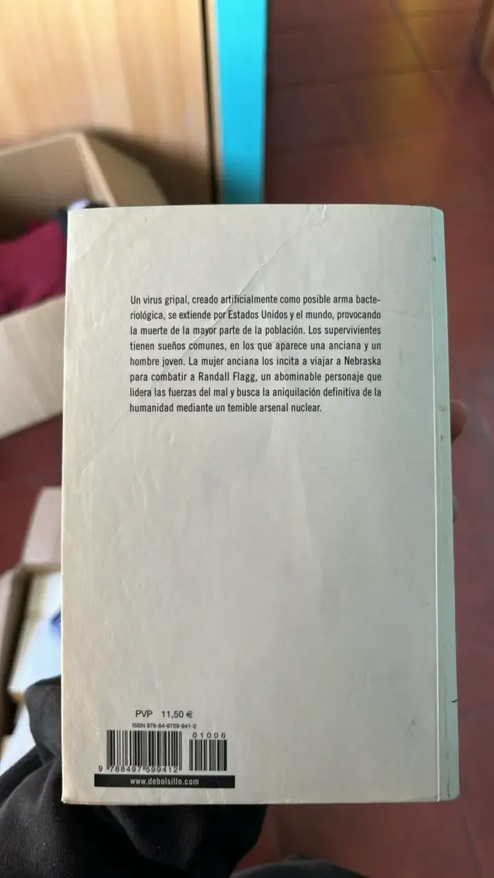 Libro Apocalipsis de Stephen King en buen estado - 3