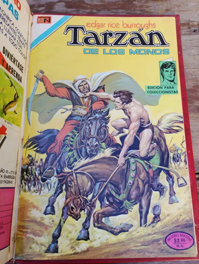 EMPASTE CÓMIC "TARZÁN DE LOS MONOS". (1974). - 2