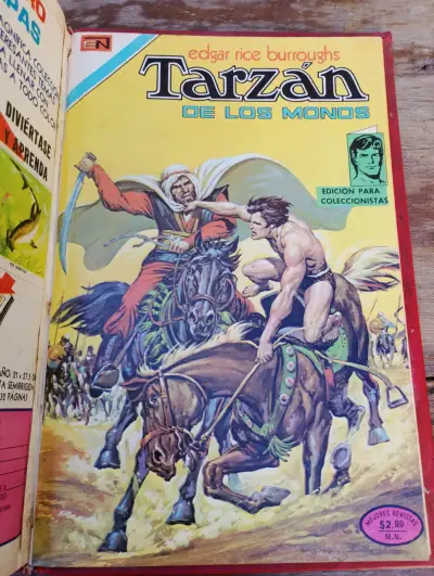 EMPASTE CÓMIC "TARZÁN DE LOS MONOS". (1974). - miniatura 2
