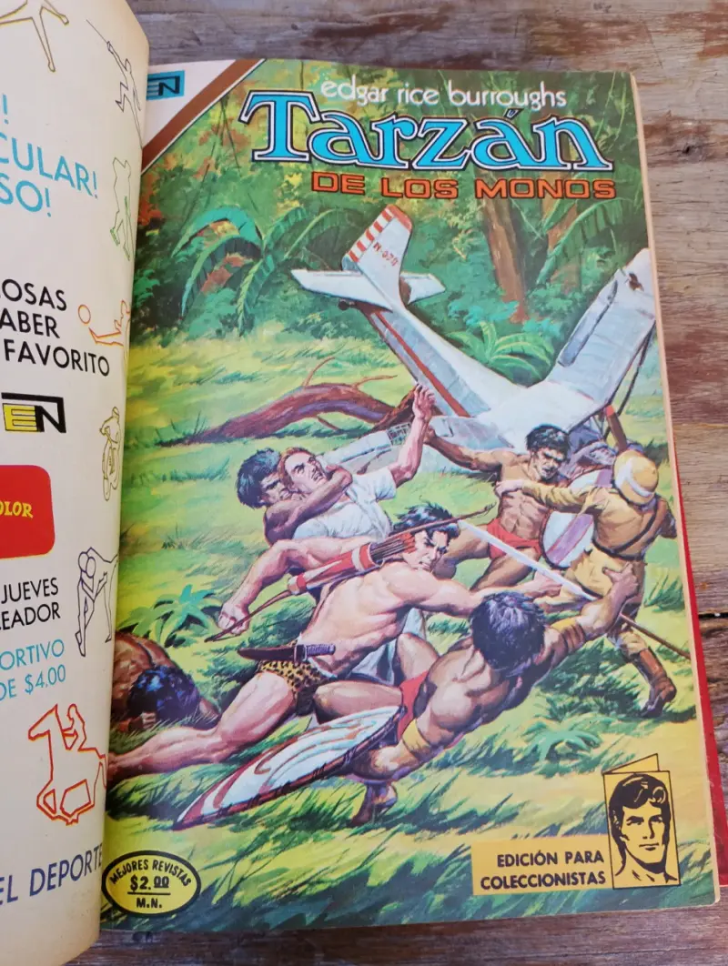 EMPASTE CÓMIC "TARZÁN DE LOS MONOS". (1974). - 3