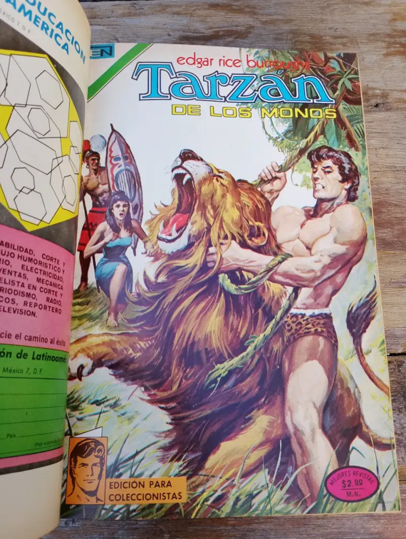 EMPASTE CÓMIC "TARZÁN DE LOS MONOS". (1974). - 4