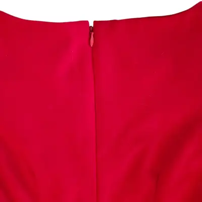 Vestido Formal Rojo Calvin Klein Talla XS - miniatura 4