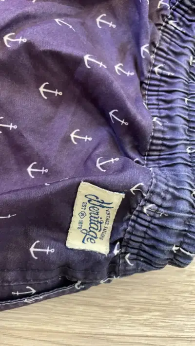 Shorts de baño con estampado de anclas - miniatura 3