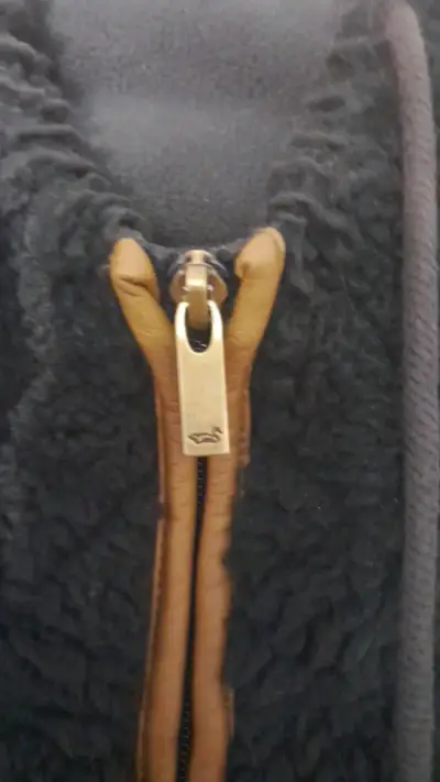 Chaqueta de lana negra con capucha RKF - miniatura 3