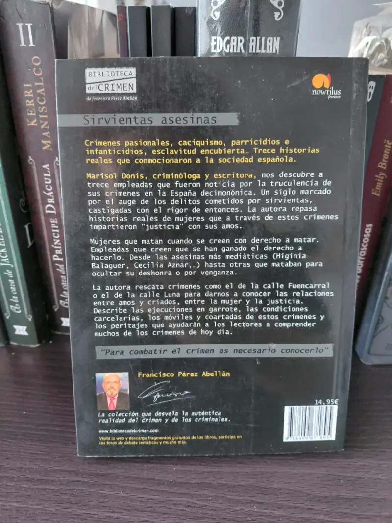 Libro 'Sirvientas Asesinas' de Marisol Donis - 2
