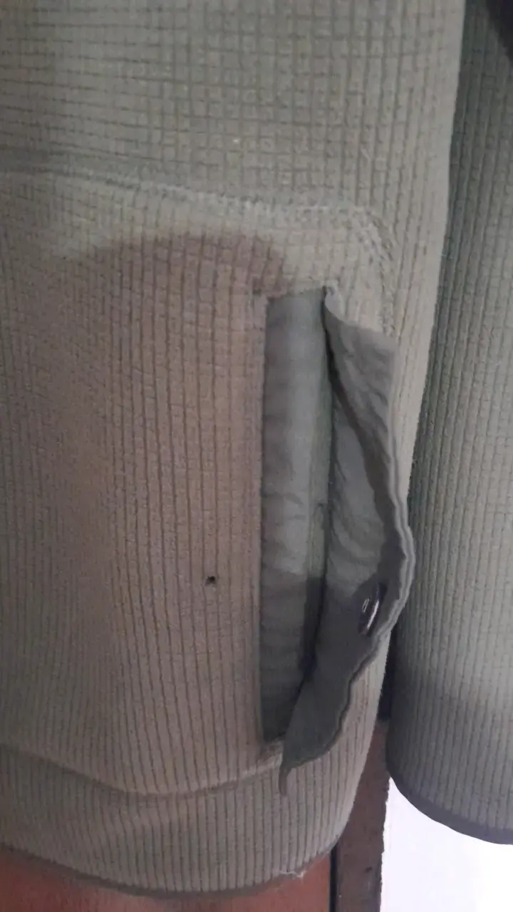 Chaqueta polar verde Ferouch Jeans talla M - 3