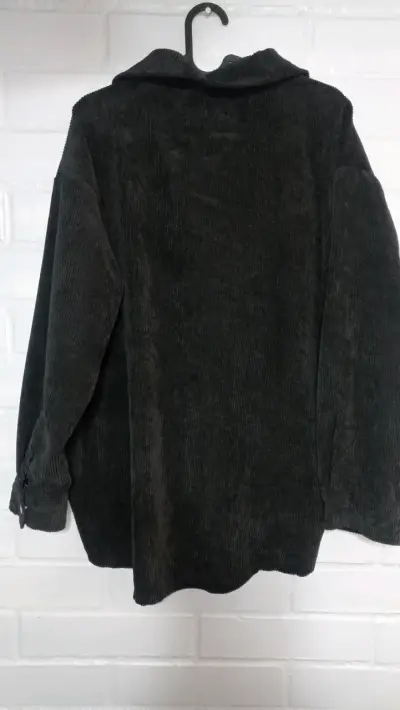 Chaqueta de pana negra Rolly Go talla L - miniatura 2