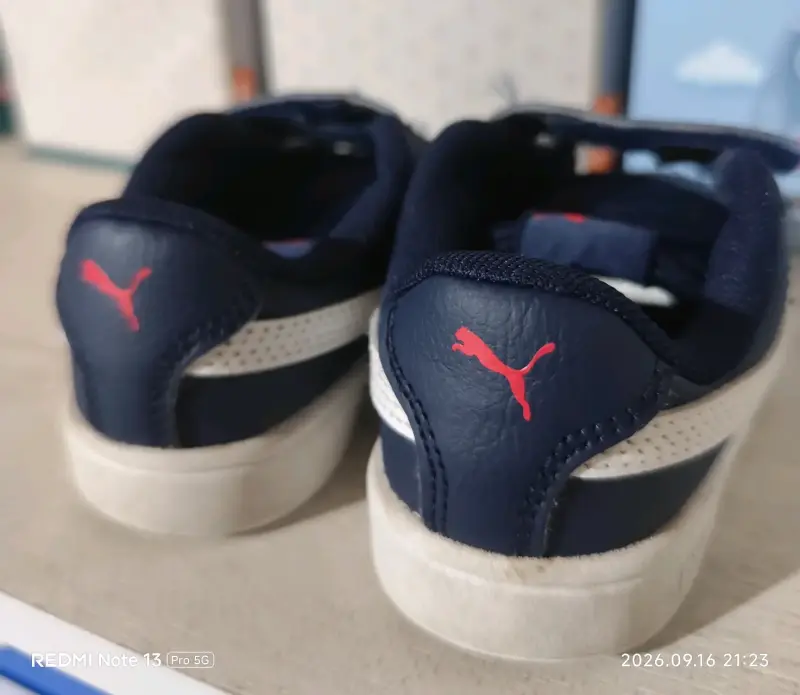 Zapatillas deportivas azul marino para niños Puma - 2