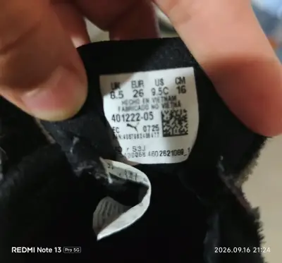 Zapatillas deportivas negras Puma para niños - miniatura 1