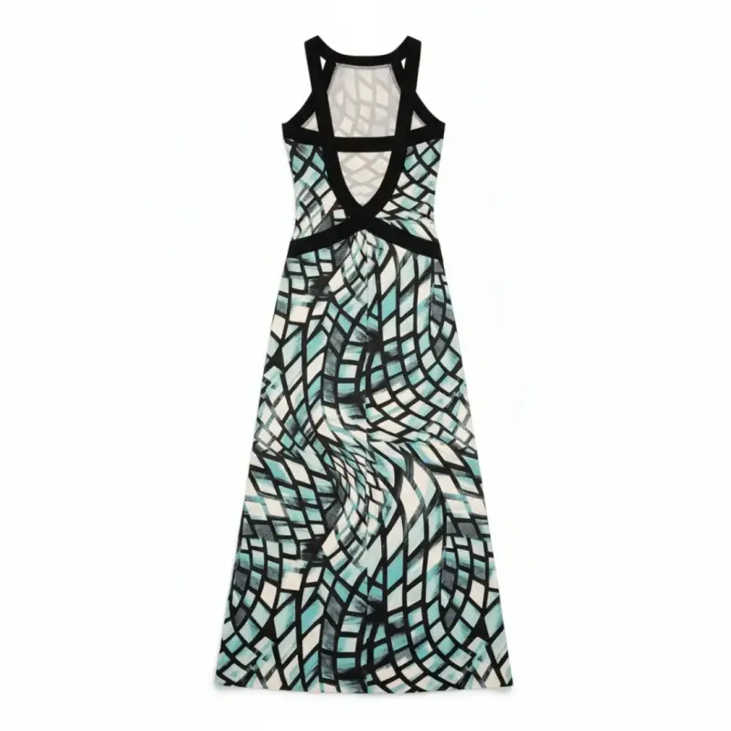Vestido Maxi Mosaico MT Collection Talla S - 2