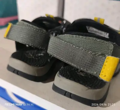 Sandalias de Niño con Velcro Verde y Negro - miniatura 3