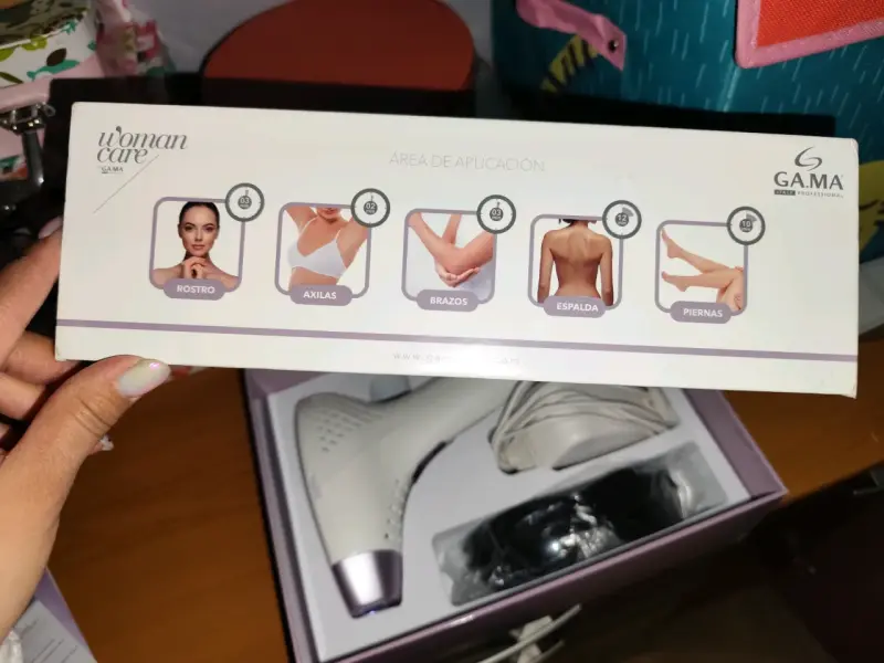 Depiladora IPL Gama Senza GI2000 con 5 niveles de intensidad - 3