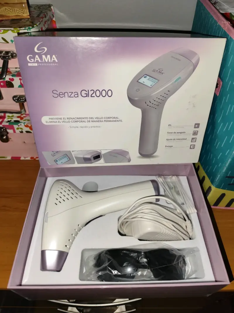 Depiladora IPL Gama Senza GI2000 con 5 niveles de intensidad - 5