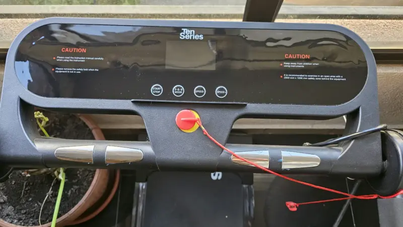 Caminadora eléctrica Ten Series compacta - 2