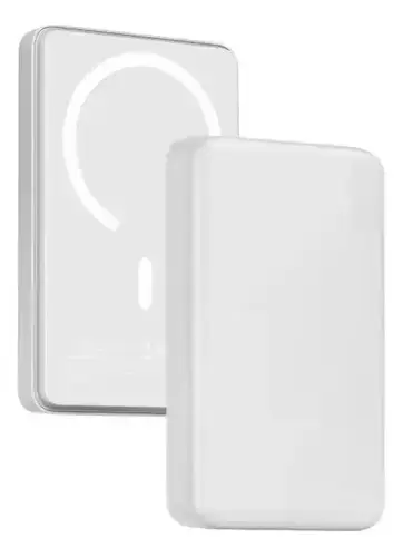 Cargador Inalámbrico Magnético Blanco - 1