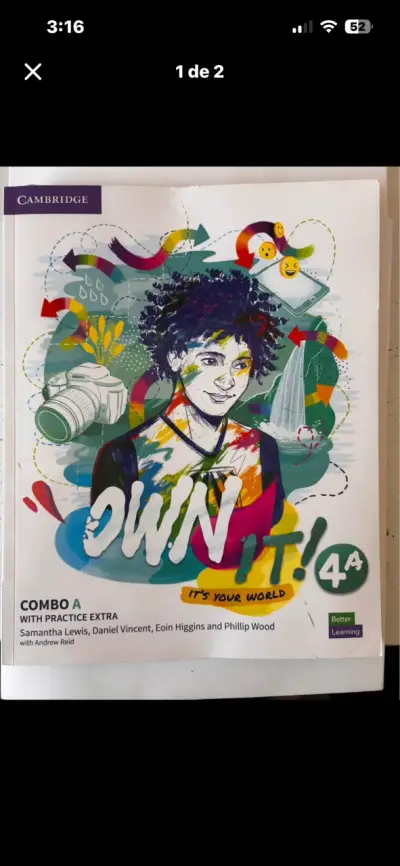 Libro de inglés Cambridge Own It! 4A - miniatura 1