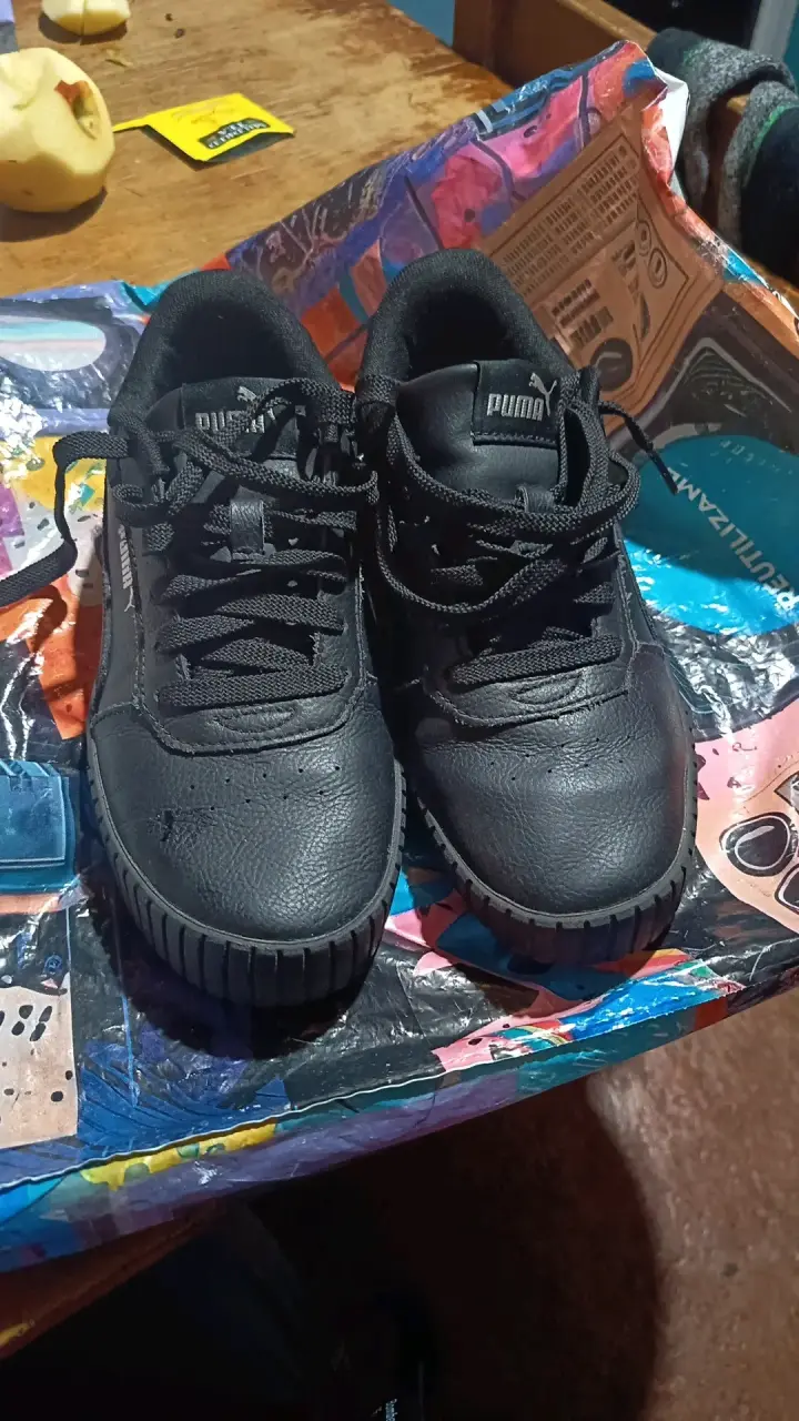 Zapatillas negras Puma para hombre en buen estado - 1
