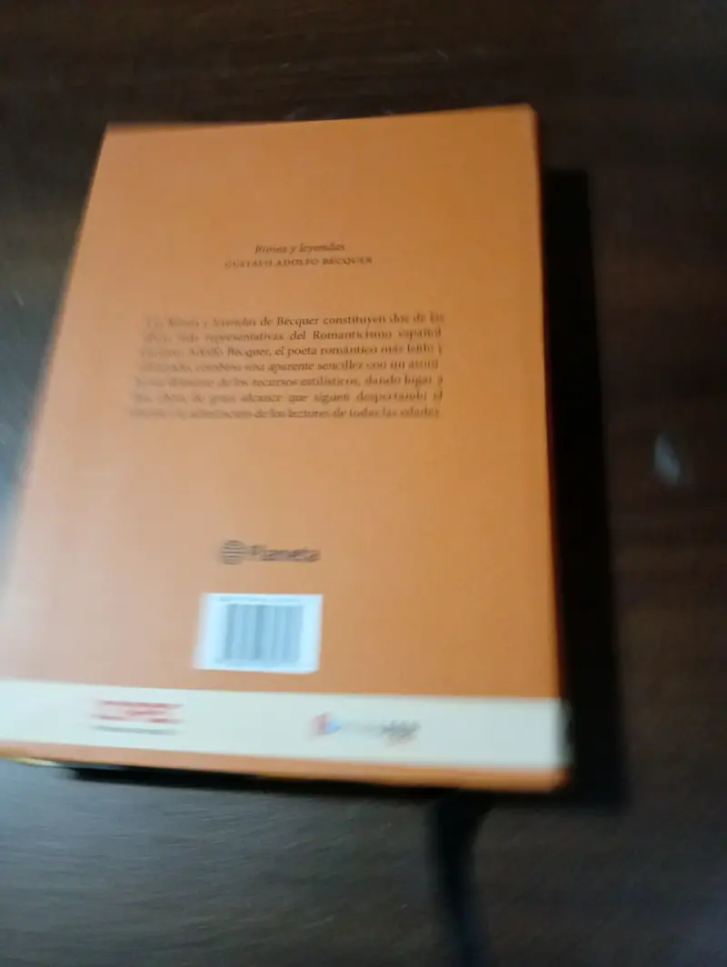 Libro 'Rimas y Leyendas' de Gustavo Adolfo Bécquer - 2
