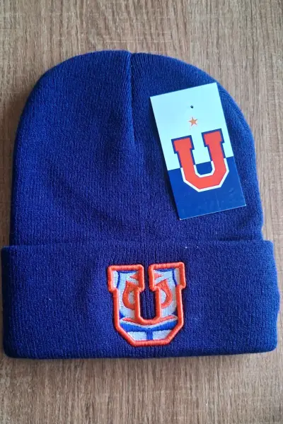 Gorro de lana Universidad de Chile azul - miniatura 1