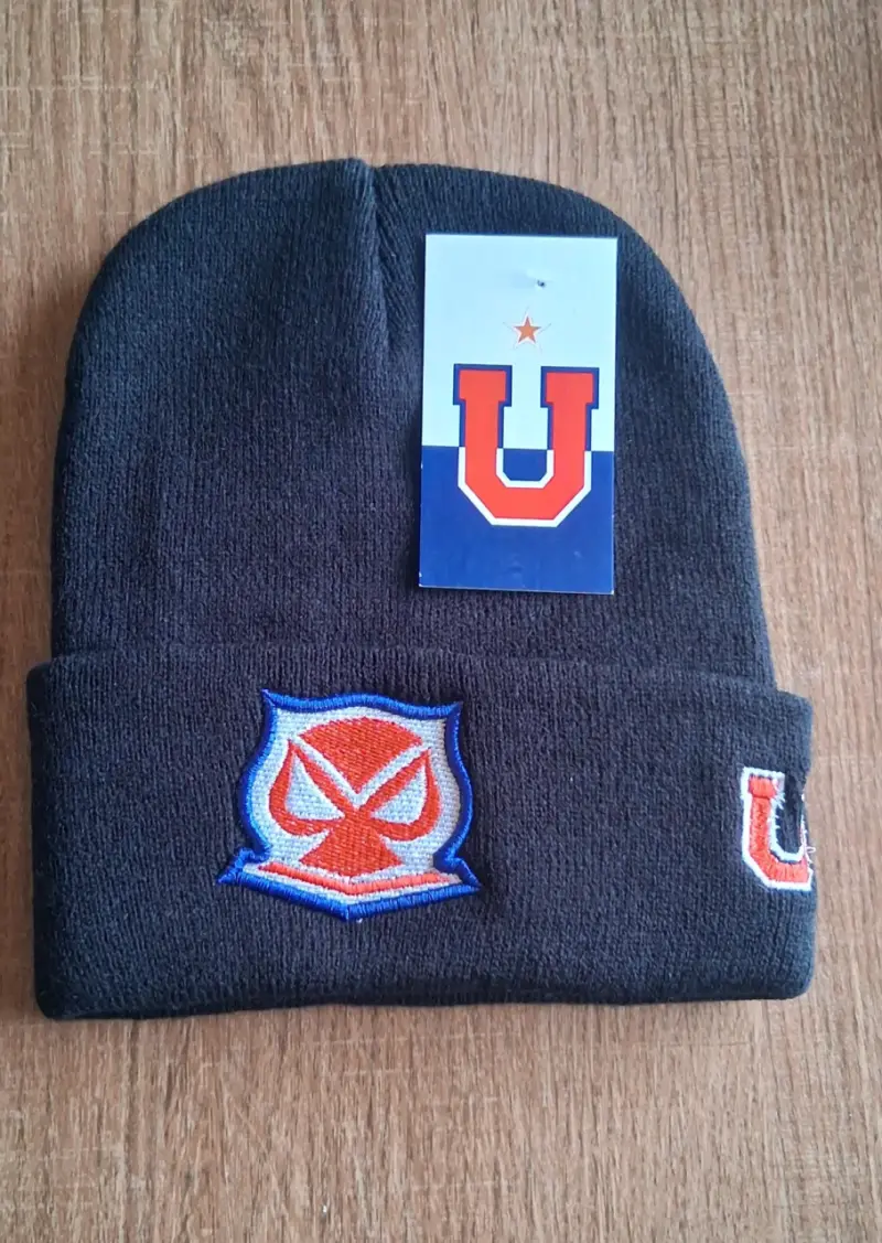Gorro de lana Universidad de Chile azul - 3