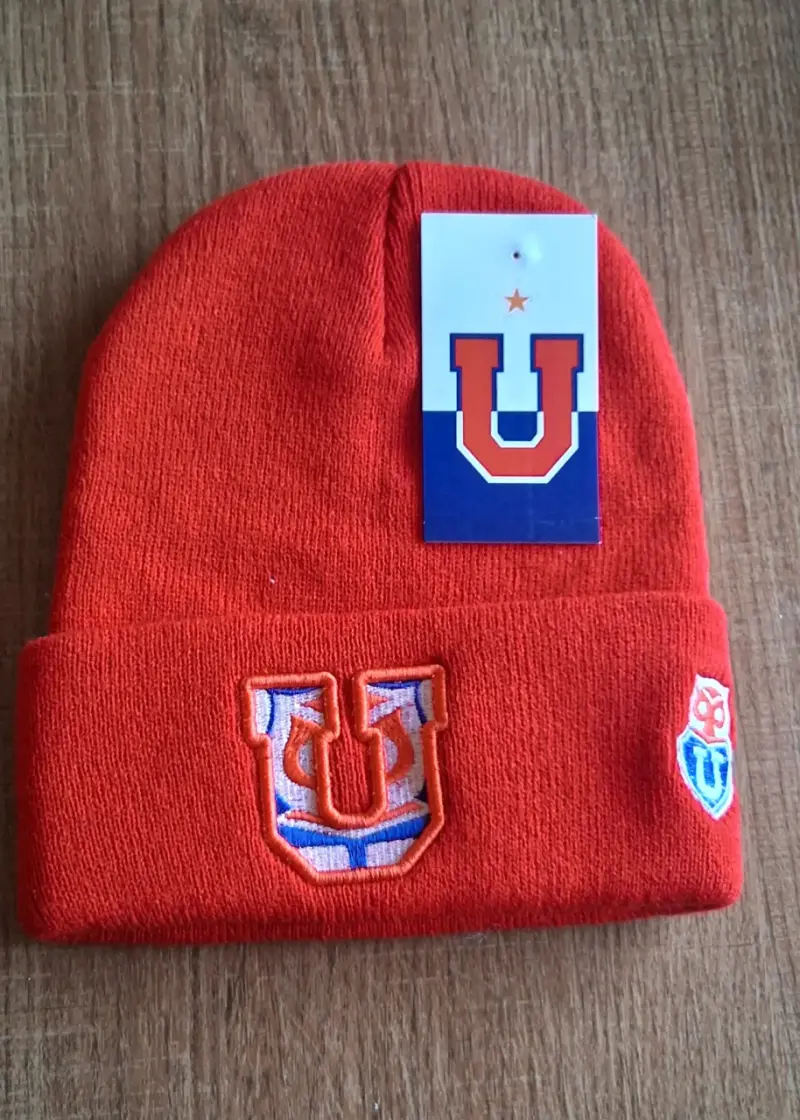 Gorro de lana Universidad de Chile azul - 4