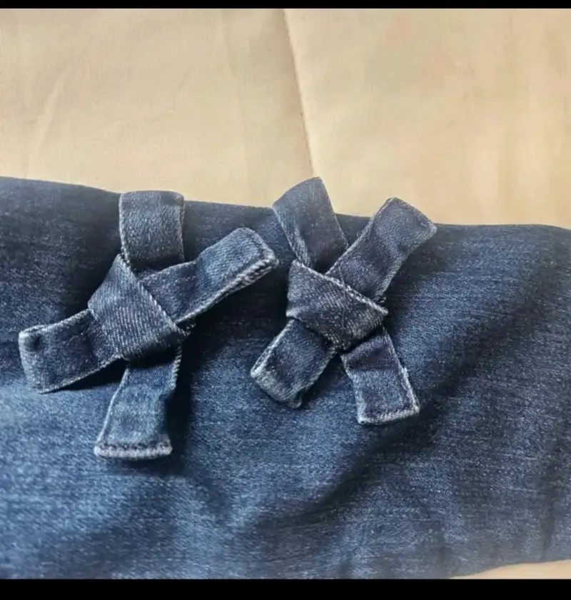 Chaqueta de mezclilla para niña con capucha - 4