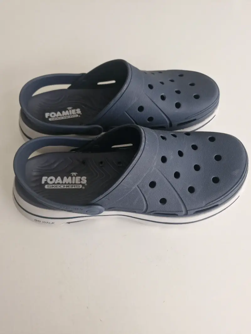 Zuecos Unisex Azul Marino Foamies Skechers - 2