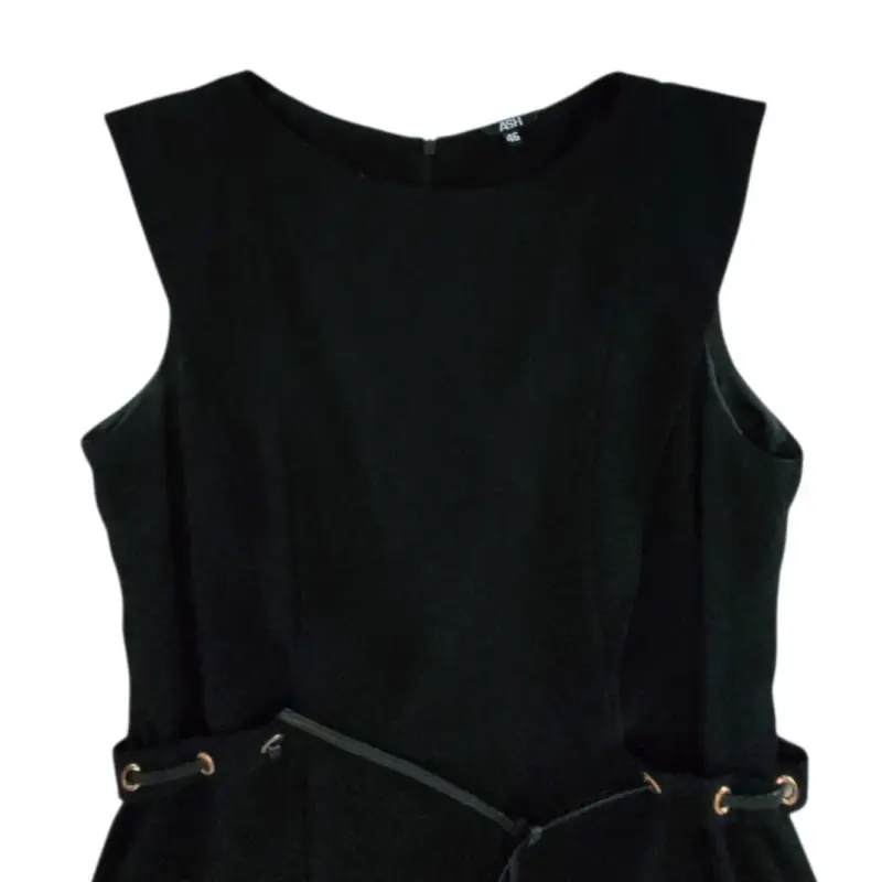 Vestido Elegante Ejecutivo Negro ASH Talla XL - 2