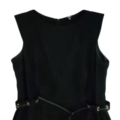 Vestido Elegante Ejecutivo Negro ASH Talla XL - miniatura 2