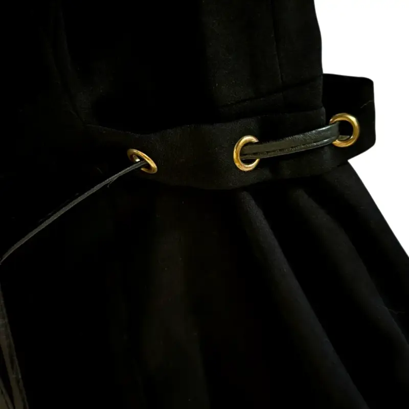 Vestido Elegante Ejecutivo Negro ASH Talla XL - 3