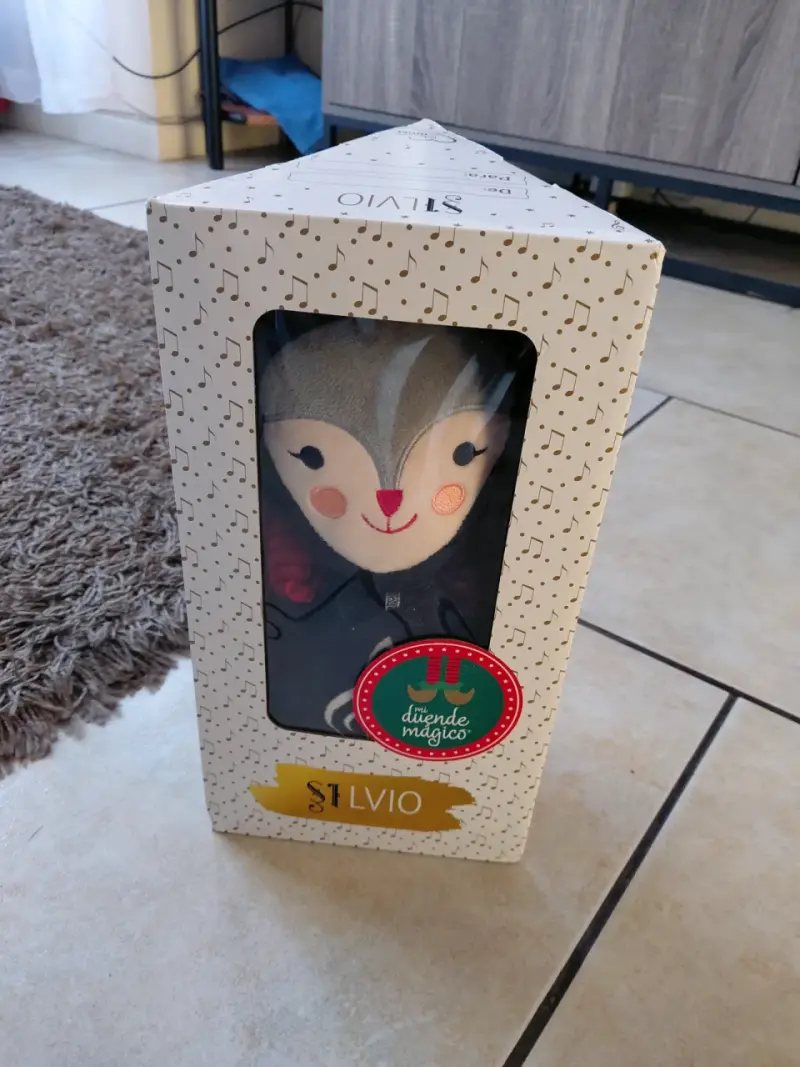 Peluche duende magico Silvio en caja original