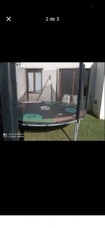 Cama elástica con red de seguridad Goliath - miniatura 2
