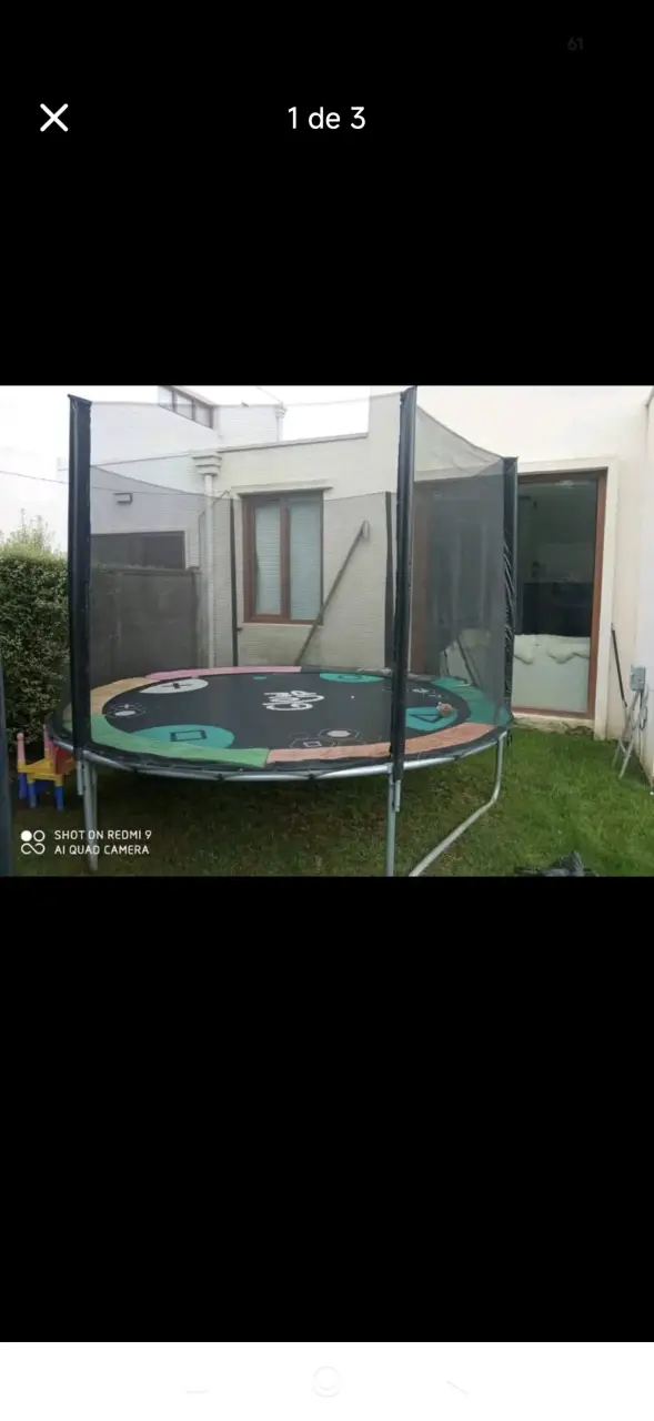 Cama elástica con red de seguridad Goliath - 3