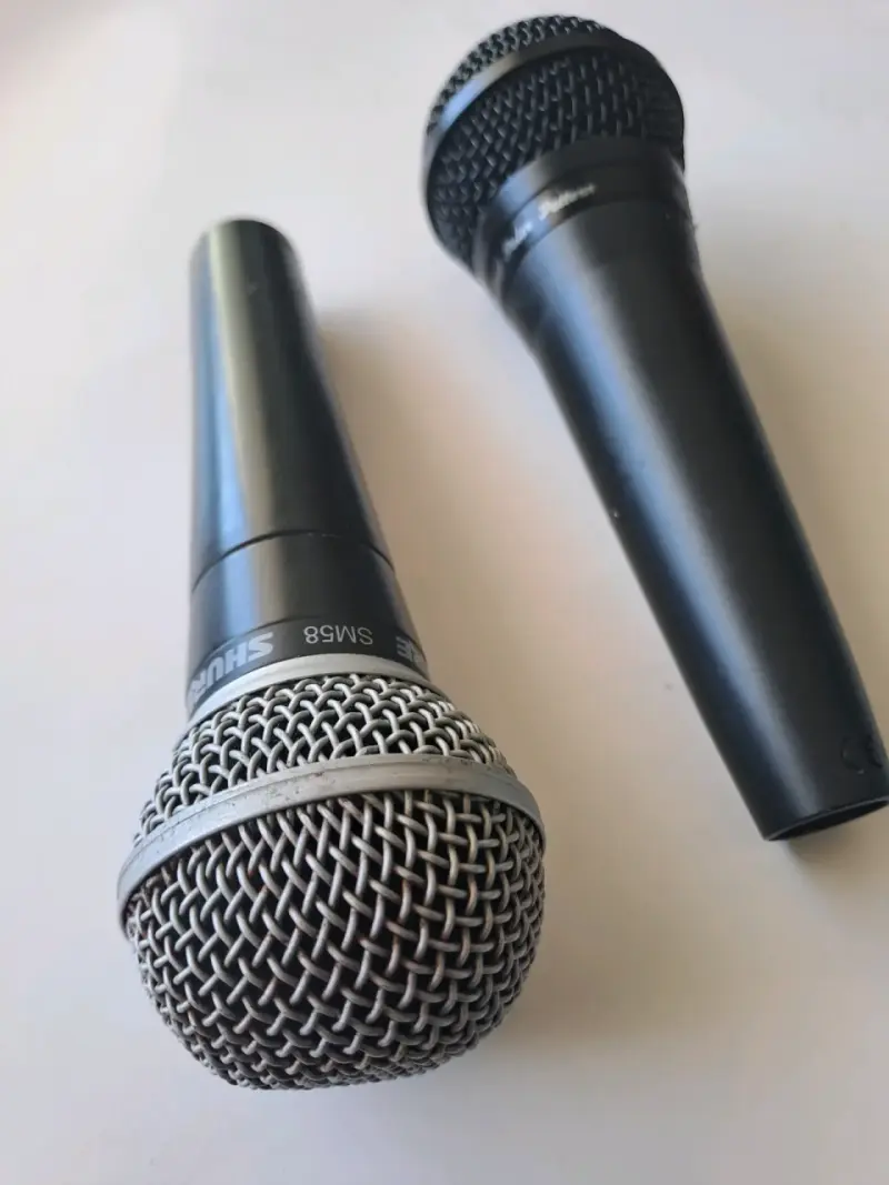 Micrófonos dinámicos Shure SM58 y Pga58 - 1