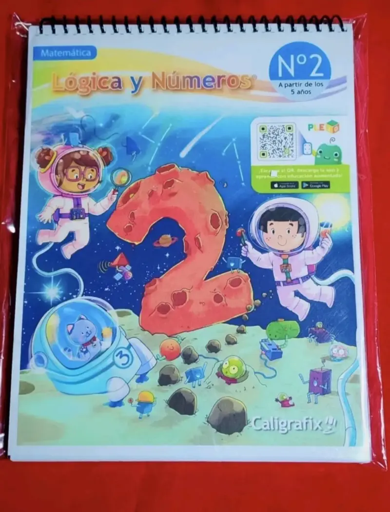 Cuaderno de Matemáticas Lógica y Números Nº2 Caligrafix