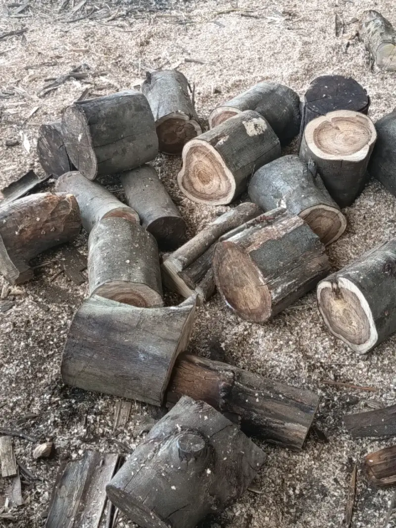 Leña de madera dura para calefacción
