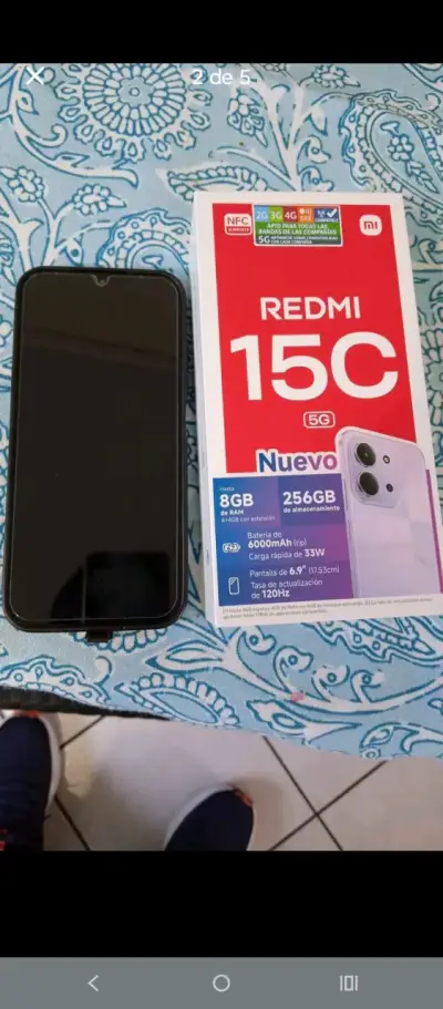 Smartphone Xiaomi Redmi 15C 5G 256GB - miniatura 1