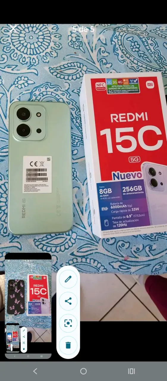 Smartphone Xiaomi Redmi 15C 5G 256GB - 4