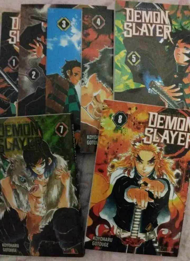 Colección de mangas Demon Slayer volúmenes - 2