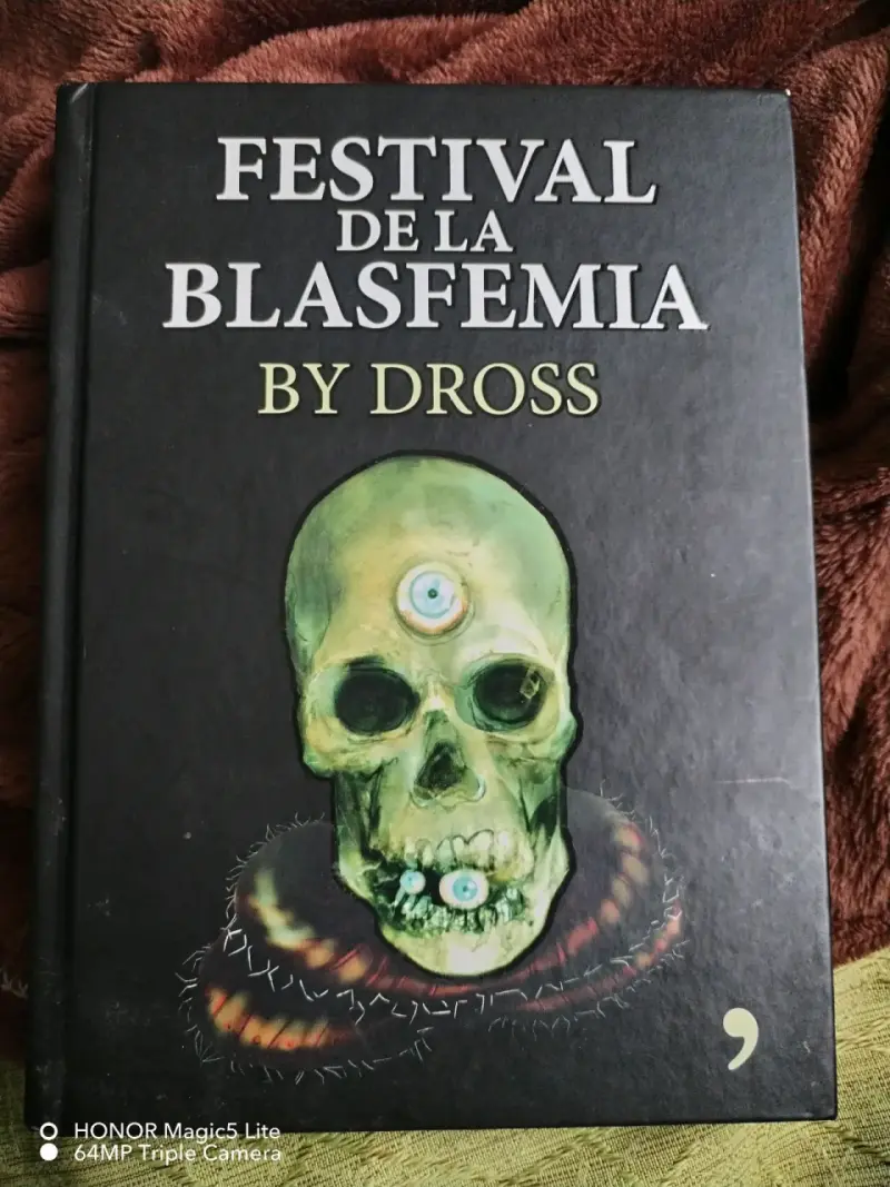 Libro 'Festival de la Blasfemia' de Dross - 1