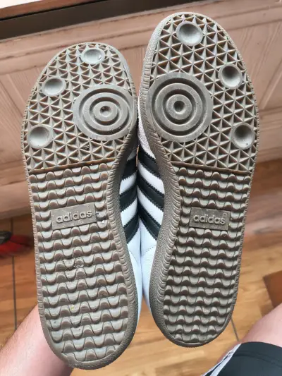 Zapatillas Adidas Samba blancas - miniatura 6