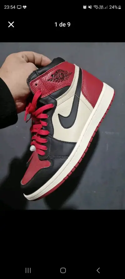 Zapatillas deportivas Nike Air Jordan bred - miniatura 1